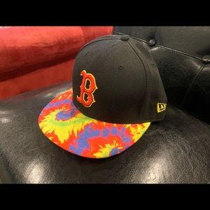 COPY - Boston Red Sox hat tie die new era 59 fift…